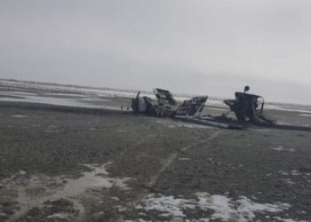 Арал қаласының маңында ұшақ құлады