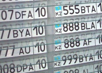 VIP нөмірлерге 6 млрд теңге жұмсаған