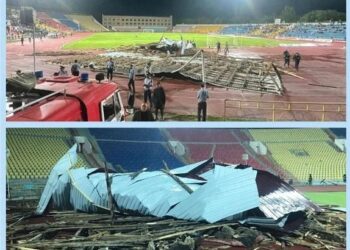 Шатыры ұшқан стадион бойынша тергеу басталды