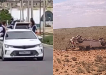 Түлектер апатқа ұшырады