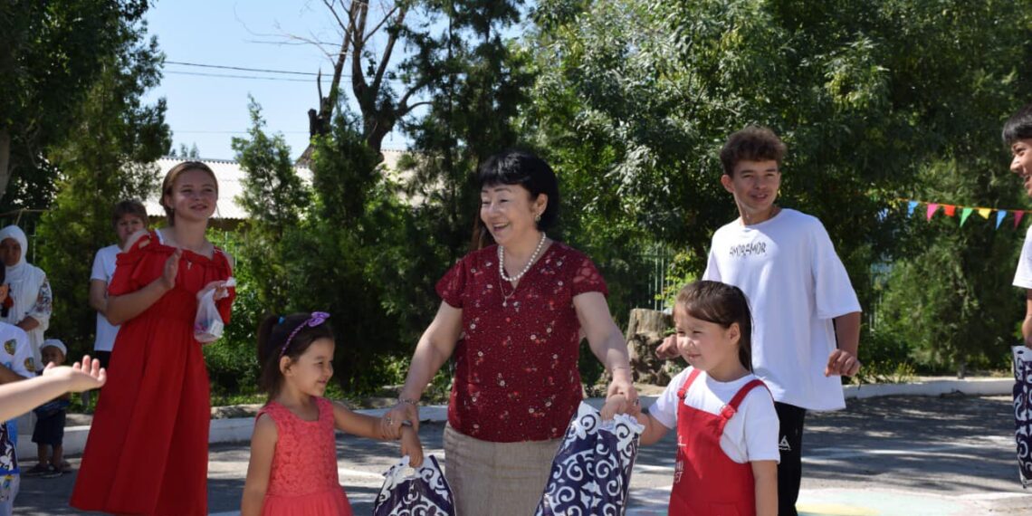 Түркістанда «Балғын балалар – біздің болашағымыз» атты қайырымдылық іс-шарасы өтті