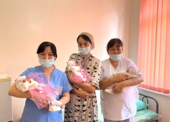 Түркістанда үшем дүниеге келді