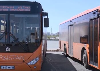 Түркістан қаласында қоғамдық көлік жетіспейді