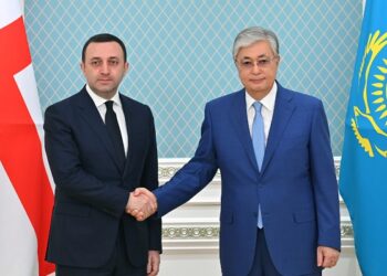 Мемлекет басшысы Грузияның Премьер-министрі Ираклий Гарибашвилиді қабылдады