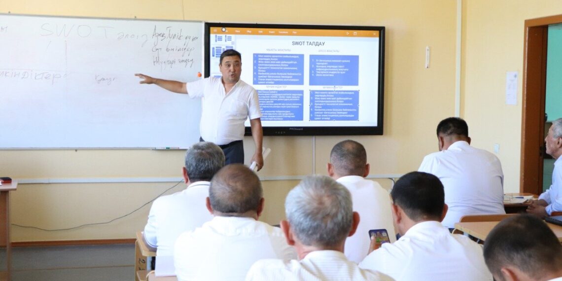 ТҮРКІСТАН: АУЫЛ ӘКІМДЕРІНЕ АРНАЛҒАН СЕМИНАР-КЕҢЕС ЖАЛҒАСУДА