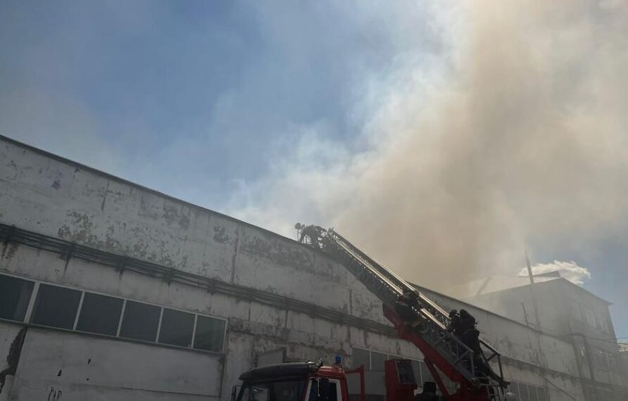 Орал механикалық зауытында өрт шықты