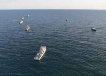 Ақтауда қала күніне орай кемелер шеруі өтті