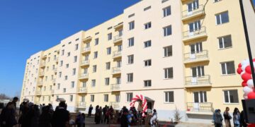 Төлебиде 120 пәтерлі үй пайдалануға берілді