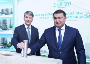 ТҮРКІСТАН: САЙРАМ АУДАНЫНДА ЖАҢА ШАҒЫНАУДАНЫНЫҢ ҚҰРЫЛЫСЫ БАСТАЛДЫ