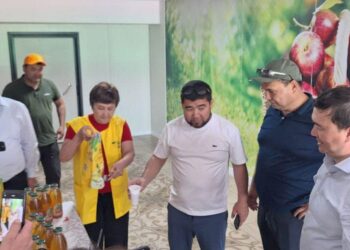 ТҮРКІСТАН ОБЛЫСЫНА БҚО-НЫҢ ДЕЛЕГАЦИЯСЫ ІССАПАРМЕН КЕЛДІ