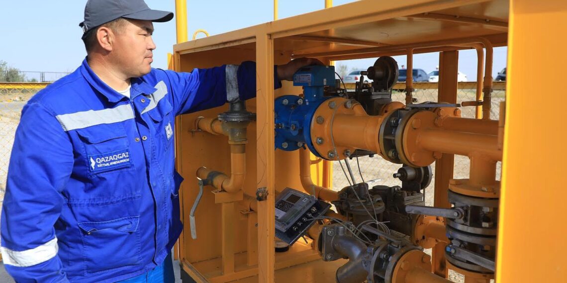 АРЫСТАҒЫ БАЙЫРҚҰМ АУЫЛЫНА ТАБИҒИ ГАЗ БЕРІЛДІ