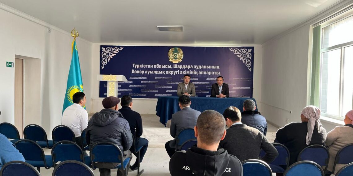 ШАРДАРА: «РУХАНИ ҚҰНДЫЛЫҚТАР – ХАЛЫҚТЫҢ ИГІЛІГІ» АТТЫ АҚПАРАТТЫҚ-ТҮСІНДІРУ КЕЗДЕСУІ ӨТТІ