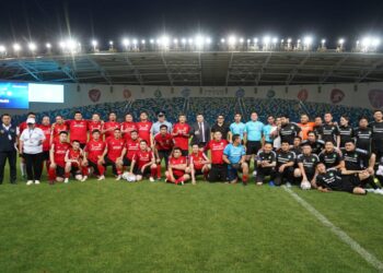 ТҮРКІСТАН: «SHOW MATCH» ФУТБОЛ ОЙЫНЫНДА «TURKISTAN» КОМАНДАСЫ ЖЕҢІСКЕ ЖЕТТІ