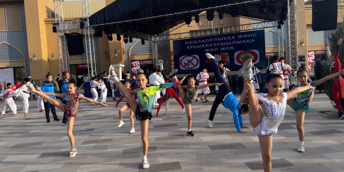 ТҮРКІСТАНДА НАШАҚОРЛЫҚҚА ҚАРСЫ АЙЛЫҚ АКЦИЯНЫҢ АШЫЛУ САЛТАНАТЫ ӨТТІ