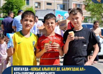 КЕНТАУДА «ҚОҚЫС АЛЫП КЕЛ ДЕ, БАЛМҰЗДАҚ АЛ» АТТЫ ПЛОГИНГ АКЦИЯСЫ ӨТТІ