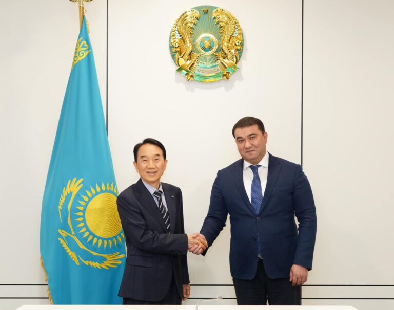 НҰРАЛХАН КӨШЕРОВ «WOOSONG» БІЛІМ БЕРУ ҚОРЫНЫҢ ҚҰРМЕТТІ ТӨРАҒАСЫМЕН КЕЗДЕСТІ