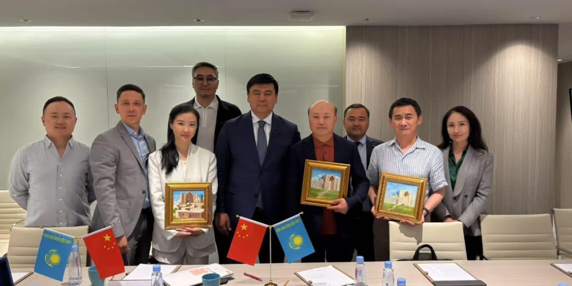 ТҮРКІСТАНДЫҚ ДЕЛЕГАЦИЯ МЕН ҚХР КОМПАНИЯЛАРЫ АРАСЫНДА БІРҚАТАР СЕРІКТЕСТІК КЕЗДЕСУЛЕР ӨТТІ