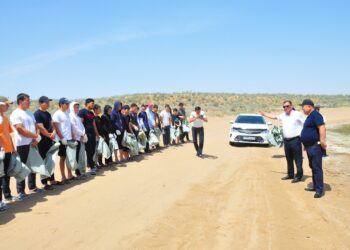 ТАЗА ҚАЗАҚСТАН: ТАЗАЛЫҚ ЖҰМЫСТАРЫНА 60 ЧЕМПИОН ҚАТЫСТЫ