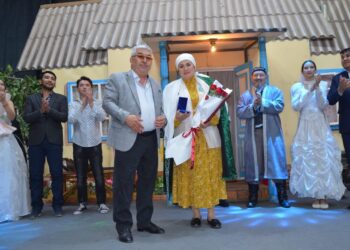 МҰХТАР ӘУЕЗОВ АТЫНДАҒЫ ҚАЗАҚ ҰЛТТЫҚ ДРАМА ТЕАТРЫ ШАРДАРАДА СПЕКТАКЛЬ ҚОЙДЫ