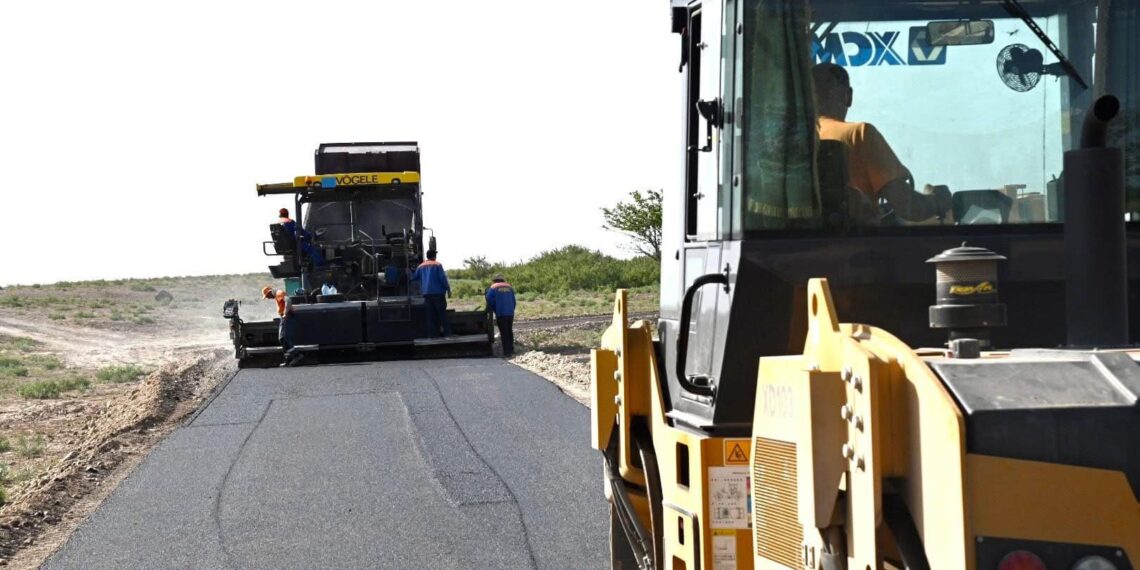 ТҮРКІСТАН: СОЗАҚТА ІШКІ ЖОЛДАР ЖАҢАРТЫЛУДА