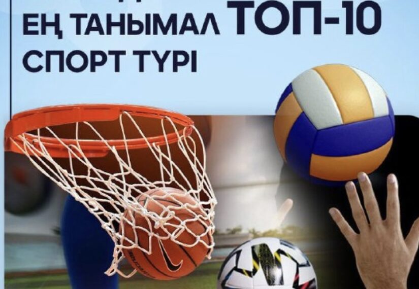 Еліміздегі ең танымал ТОП-10 спорт түрі