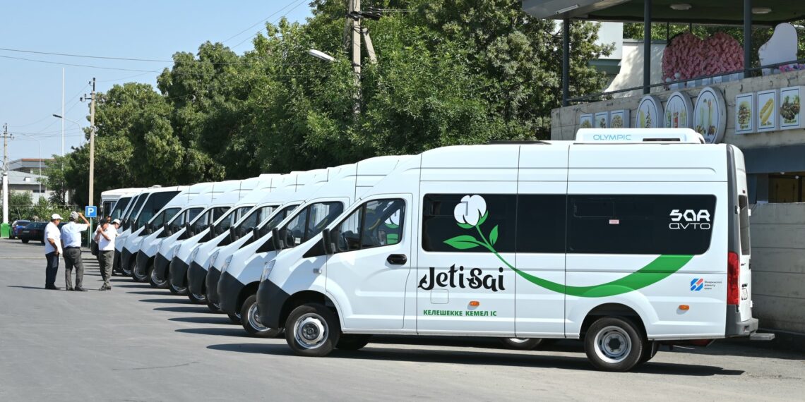 ЖЕТІСАЙДА ЖАҢА ҚОҒАМДЫҚ КӨЛІКТЕРДІҢ САНЫ КӨБЕЙДІ