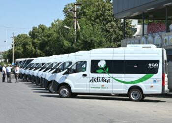 ЖЕТІСАЙДА ЖАҢА ҚОҒАМДЫҚ КӨЛІКТЕРДІҢ САНЫ КӨБЕЙДІ