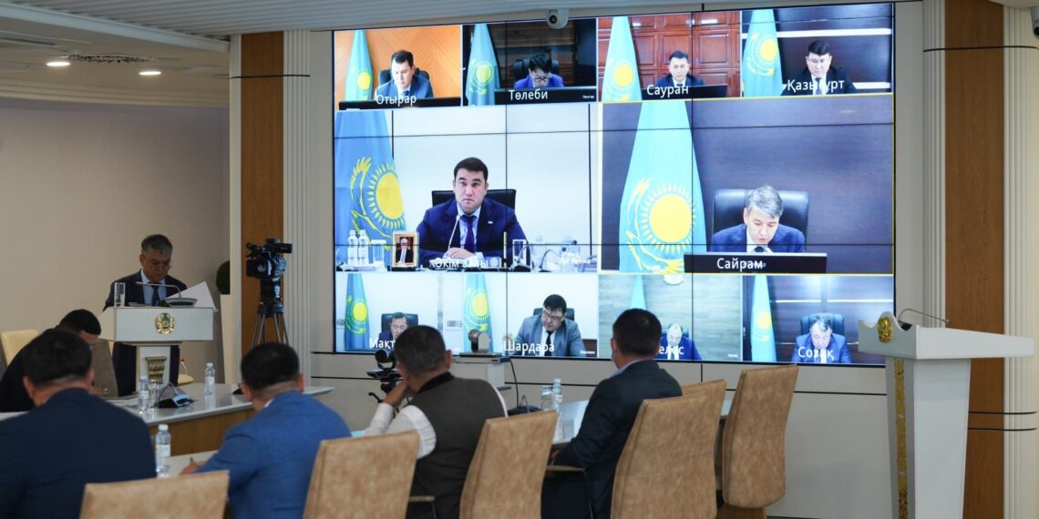 ТҮРКІСТАНДА ЕЛДІ МЕКЕНДЕРДІ ГАЗДАНДЫРУ БОЙЫНША БИЫЛ 64 ЖОБА ҚОЛҒА АЛЫНДЫ