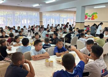 ТҮРКІСТАН: ЖАЗҒЫ САУЫҚТЫРУ ЛАГЕРЬЛЕРІ АЛҒАШҚЫ АУЫСЫМҒА БАЛАЛАРДЫ ҚАБЫЛДАДЫ