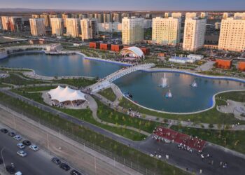 ТҮРКІСТАНДА ЖАСАНДЫ КӨЛІ БАР ДЕМАЛЫС АЙМАҒЫ АШЫЛДЫ