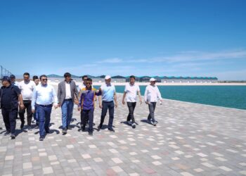 ТҮРКІСТАНДА ХАЛЫҚАРАЛЫҚ ТАЛАПҚА САЙ ІРІ СПОРТ КЕШЕНДЕРІ САЛЫНЫП ЖАТЫР