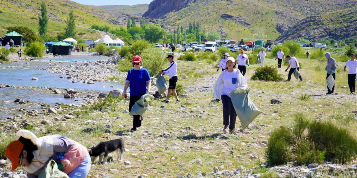 Түркістан облысында «Таза Қазақстан» акциясы аясында 2600-ден астам экологиялық шара өткізілді