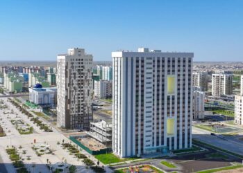 Түркістан облысында тұрғын үй құрылысы көлемі 1 миллион шаршы метрден асады