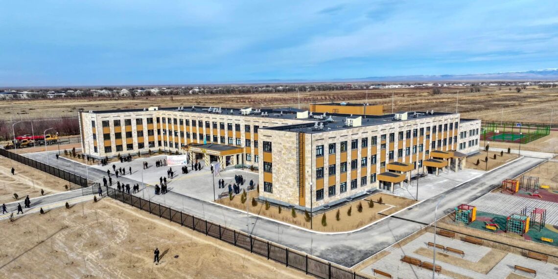 Түркістан өңірінде жайлы мектептердің құрылысы аяқталу сатысында
