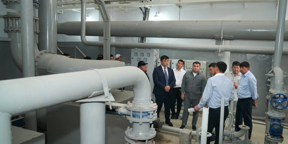 ТҮРКІСТАНДА ИНФРАҚҰРЫЛЫМ ЖӘНЕ КӘРІЗ ЖҮЙЕСІМЕН ҚАМТУ КӨРСЕТКІШТЕРІ ЖОҒАРЫЛАП КЕЛЕДІ