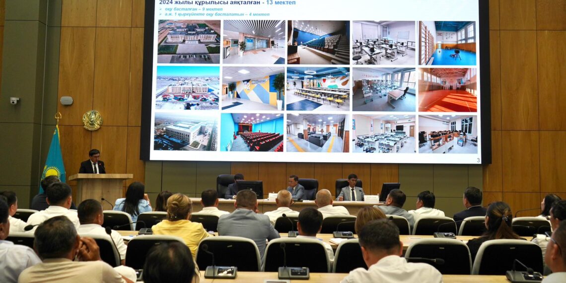 ЖАЙЛЫ МЕКТЕП ДИРЕКТОРЛАРЫМЕН МАҢЫЗДЫ МӘСЕЛЕЛЕР ТАЛҚЫЛАНДЫ