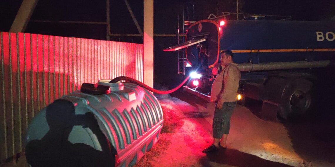 ШАРДАРА ҚАЛАСЫНДА АУЫЗ СУМЕН ҚАМТУ ЖҰМЫСТАРЫ ҚАРҚЫН АЛУДА