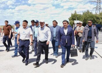 ТҮРКІСТАН ОБЛЫСЫНДА СУ НЫСАНДАРЫН ЖӨНДЕУ, АҒЫН СУМЕН ҚАМТУ БАҒЫТЫНДА ЖҰМЫСТАР ЖАЛҒАСУДА