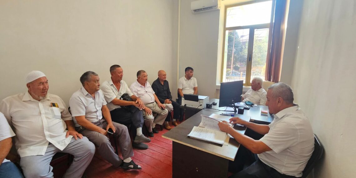 КЕЛЕС АУДАНЫ АБАЙ АУЫЛЫ АҚСАҚАЛДАР КЕҢЕСІНІҢ ОТЫРЫСЫ ӨТТІ