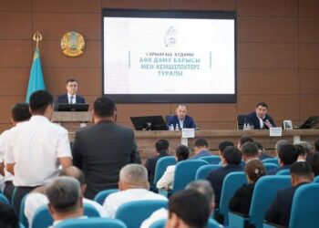 САРЫАҒАШ АУДАНЫН ДАМЫТУ ЖОЛДАРЫ ТАЛҚЫЛАНДЫ