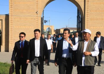 ИСЕСКО БАС ДИРЕКТОРЫ БАСТАҒАН ДЕЛЕГАЦИЯ ТҮРКІСТАН ОБЛЫСЫНЫҢ ТАРИХИ НЫСАНДАРЫМЕН ТАНЫСТЫ