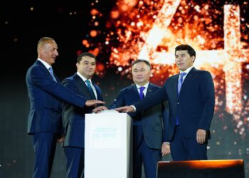 ТҮРКІСТАНДА ОРТА АЗИЯДА ТЕҢДЕСІ ЖОҚ «ЕСКЕК ЕСУ» АРНАСЫ АШЫЛДЫ