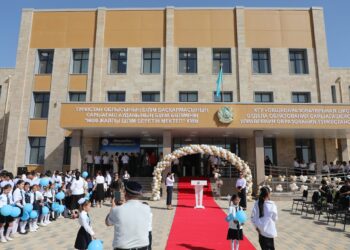 САРЫАҒАШ АУДАНЫНДА «КЕЛЕШЕК МЕКТЕПТЕРІ» ҰЛТТЫҚ ЖОБАСЫ АЯСЫНДА ЕКІ ЖАҢА МЕКТЕП АШЫЛДЫ