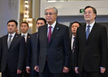 Мемлекет басшысы бейнебайланыс арқылы Жамбыл облысында жел генераторларына арналған қосалқы бөлшектер шығаратын зауыттың ашылу салтанатына қатысты