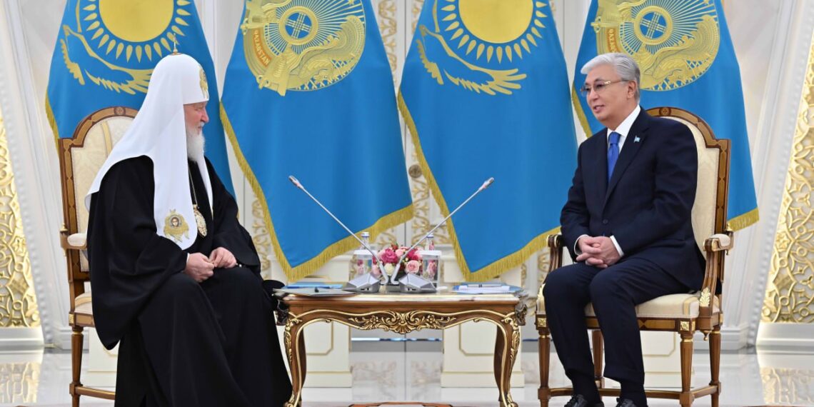 Қасым-Жомарт Тоқаев Мәскеу және бүкіл Ресей патриархы Кириллмен кездесу өткізді