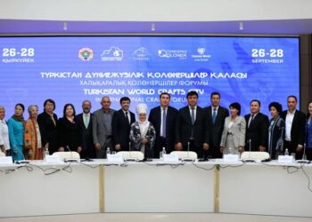 «ТҮРКІСТАН ҚОЛӨНЕР МҰРАСЫ ЖӘНЕ ТУРИЗІМНІҢ БОЛАШАҒЫ» АТТЫ ХАЛЫҚАРАЛЫҚ ҚОЛӨНЕРШІЛЕР ФОРУМЫ ӨТТІ