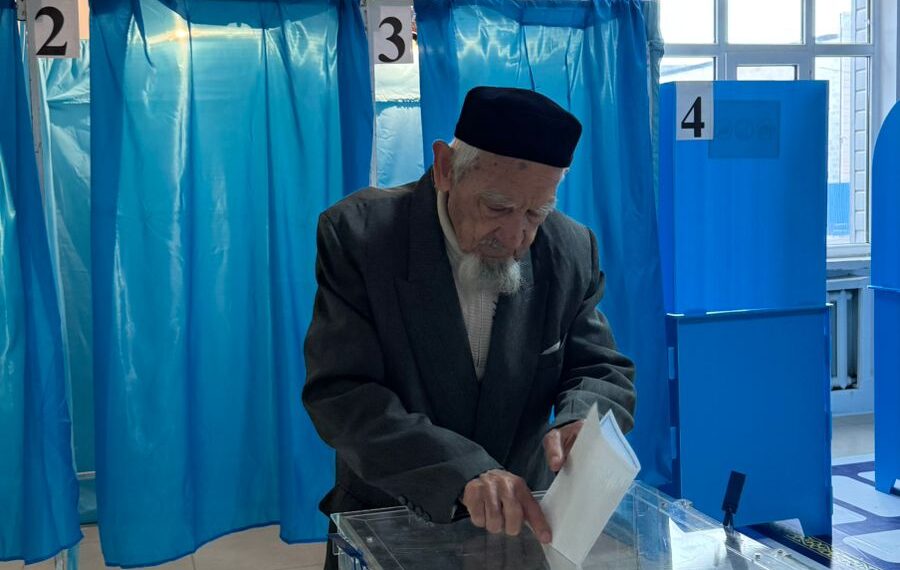 Түркістан қаласында сайлау үдерісі жалғасуда