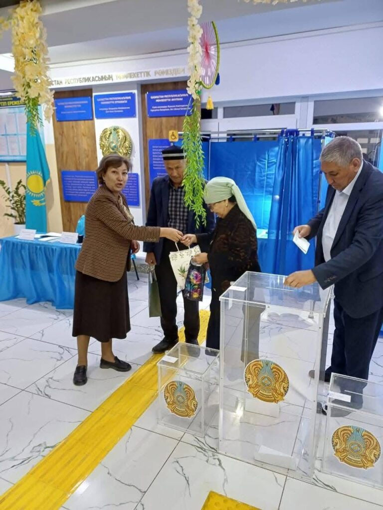 САЙЛАУҒА АЗАМАТТЫҚ БЕЛСЕНДІЛІКПЕН!