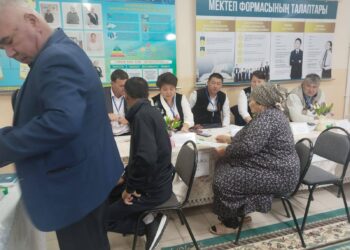 САЙРАМ АУДАНЫНДА 89 УЧАСКЕ ТАҢҒЫ 7.00-ДЕ АШЫЛДЫ