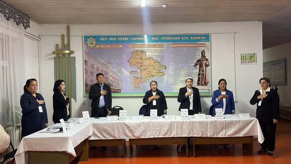 УЧАСКЕЛЕР САЙЛАУ ӨТКІЗУГЕ ДАЙЫН